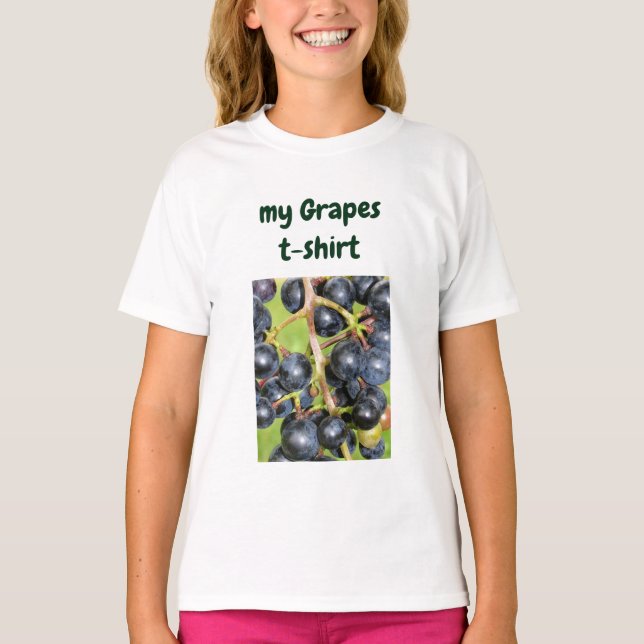 Camiseta mis uvas (Anverso)