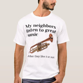 Camiseta Mis vecinos escuchan música genial