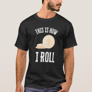 Camiseta Misa católica Dios Misa latina tradicional Rosario