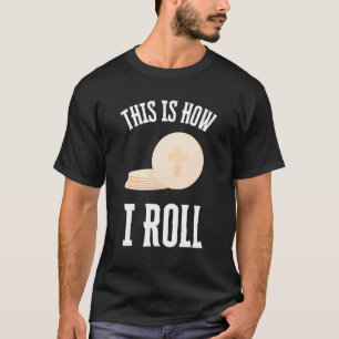 Camiseta Misa católica Dios Misa latina tradicional Rosario