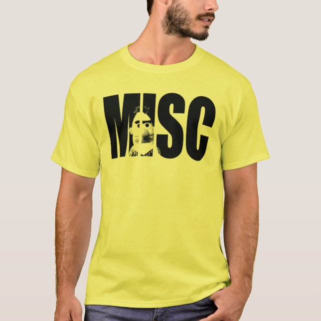 camiseta MISC para constructores de cuerpos (Anverso)