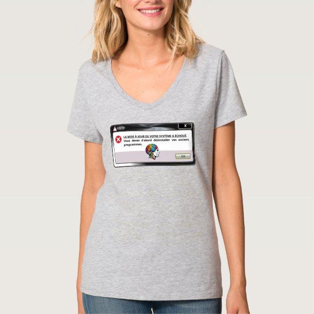 CAMISETA MISE À JOUR (Anverso)