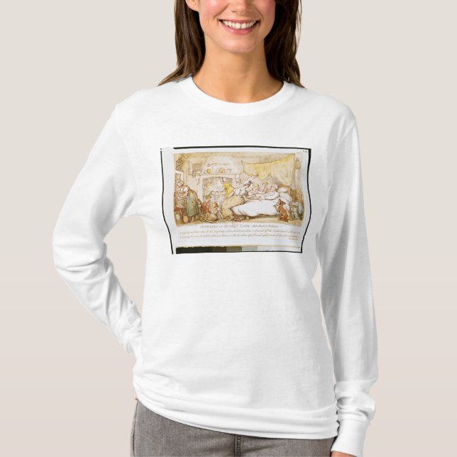 Camiseta Miserias de la vida humana: Diálogo introductorio (Anverso)