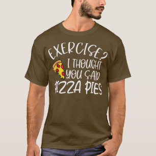 Camiseta Misericordia Pensé Que Dijiste Vestimenta De Pizza