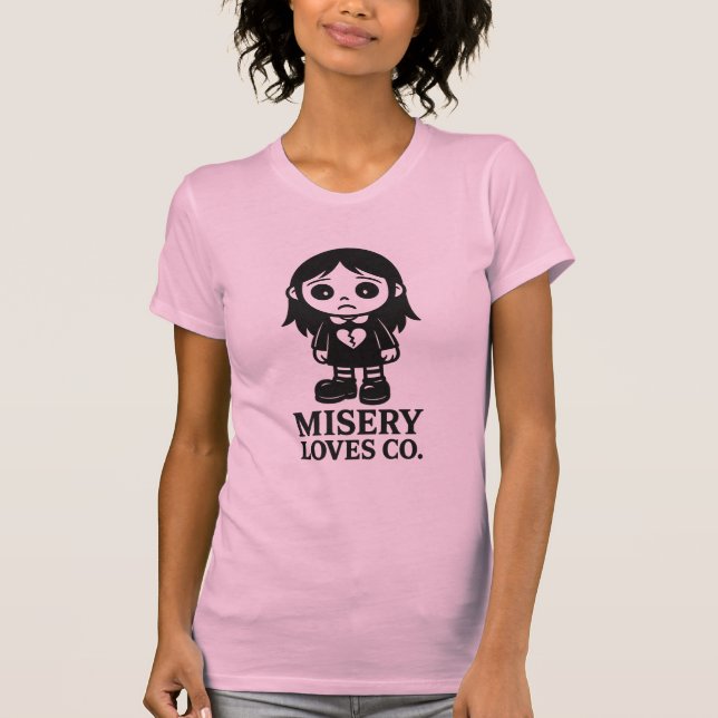 Camiseta Misery Grrl (Anverso)