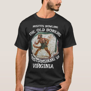CAMISETA MISFITS BOLOS OLD BONERS CHRISTIANSBURG VIRGINIA