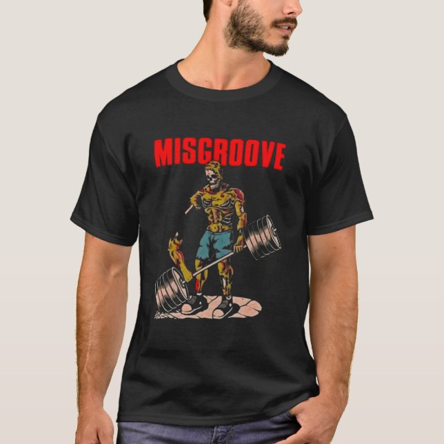 Camiseta Misgroove Gym Weightlifting Bodybuilding Fitness W (Anverso)