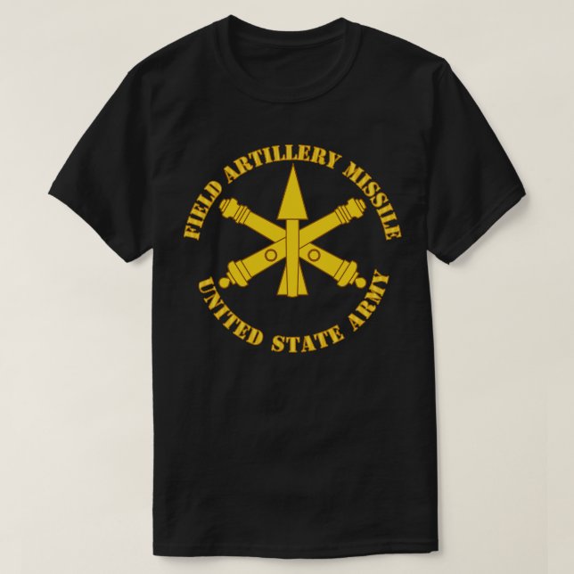 Camiseta Misil de artillería de campo (Diseño del anverso)