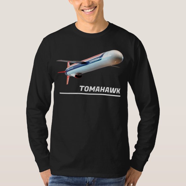 Camiseta Misil de Ataque a Tierra BGM 109 Tomahawk (Anverso)