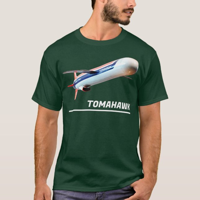 Camiseta Misil de Ataque a Tierra Tomahawk BGM109 (Anverso)