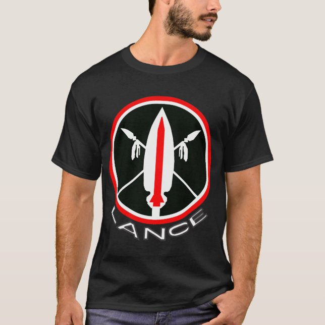Camiseta Misil de la lanza (Anverso)