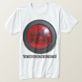 Camiseta Misil elegante - deben todos ser destruidos