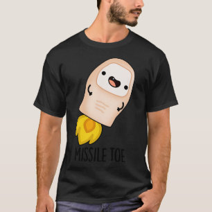 Camiseta Misil Toque Cute Mistletoe Pun 1