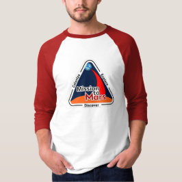 Camiseta Misión a Marte - 3/4 Raglan