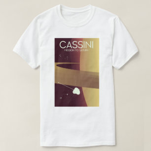 Camiseta Misión Cassini a Saturno