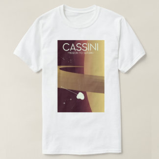Camiseta Misión Cassini a Saturno