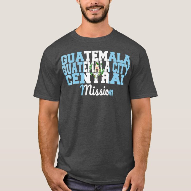 Camiseta Misión Central de la Ciudad de Guatemala (Anverso)