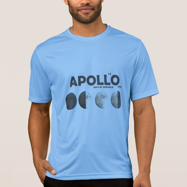 Camiseta Misión de Apolo - luna, 1969-2019 (Anverso)