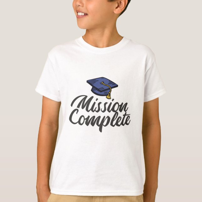 Camiseta Misión de graduación completada (Anverso)