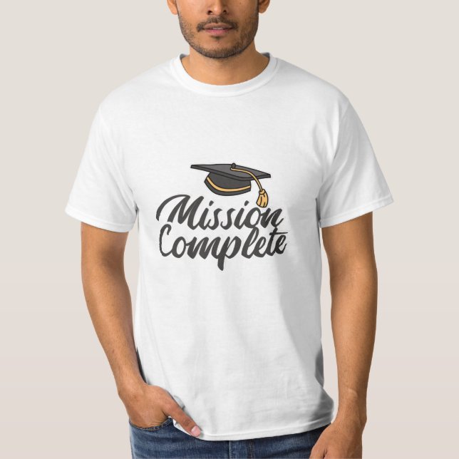 Camiseta Misión de graduación completada (Anverso)
