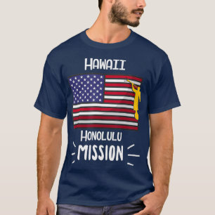 Camiseta Misión de Hawaii Honolulu Mormon LDS Misionero