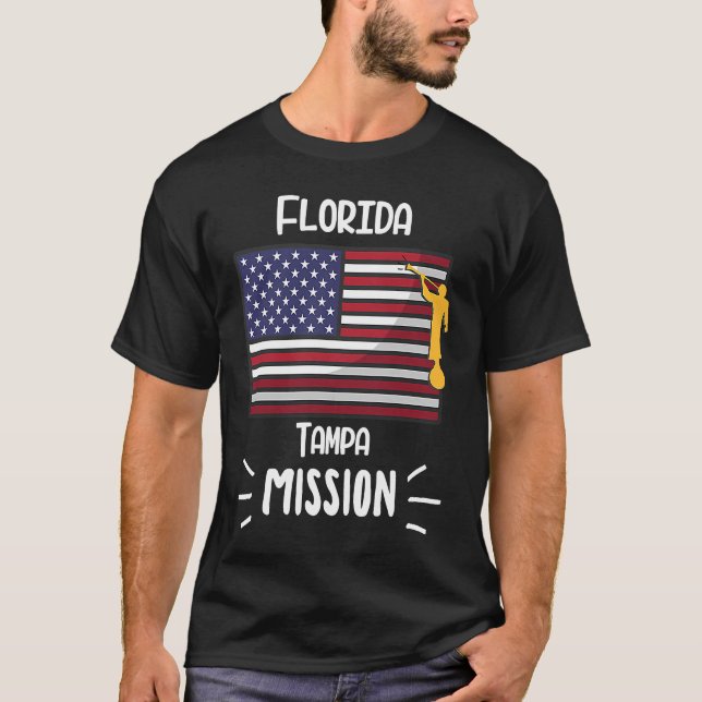 Camiseta Misión de la Florida Tampa Mormon LDS (Anverso)
