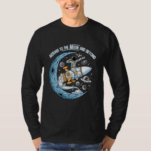Camiseta Misión de lanzamiento del cohete SLS Artemis 1 a l