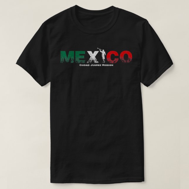 Camiseta Misión de México Ciudad Juarez (Diseño del anverso)