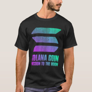 Camiseta Misión De Moneda Solana A La Cripta De Cripto De