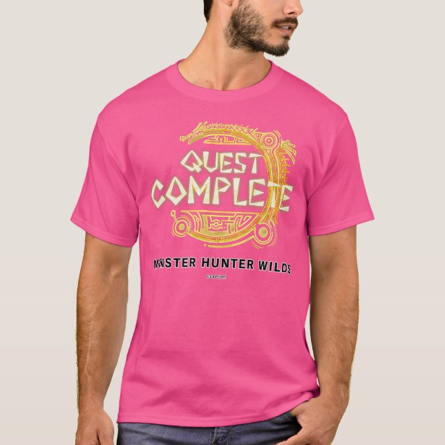 Camiseta Misión de Monster Hunter Wilds Completada (Anverso)