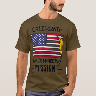 Camiseta Misión de Mormon LDS de California San Bernardino