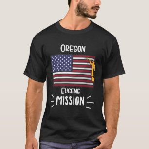 Camiseta Misión de Oregon Eugene Mormon LDS Misionero