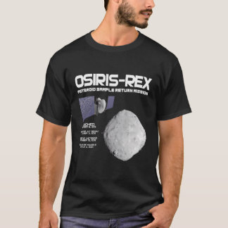 Camiseta Misión De Osiris Rex A Bennu Asteroid