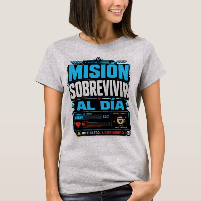 Camiseta Mision del Dia  (Anverso)