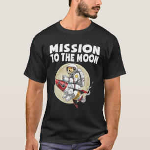 Camiseta Misión DOGE-1 Al Crypto Hodl Doge Del Cohete De La