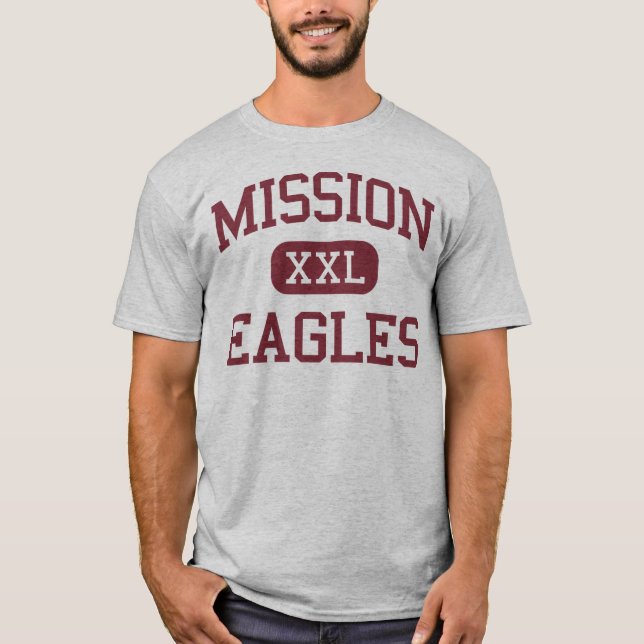 Camiseta Misión - Eagles - High School secundaria - misión (Anverso)