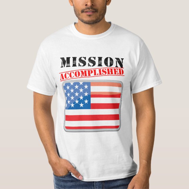 Camiseta Misión Estados Unidos realizados (Anverso)