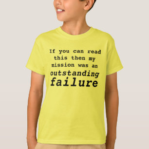 Camiseta misión fallada