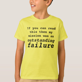 Camiseta misión fallada