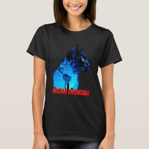 Camiseta Misión Imposible. Cita divertida de gato para el a