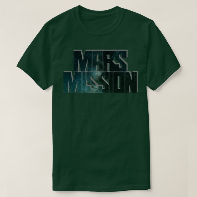 Camiseta Misión Mars (Diseño del anverso)