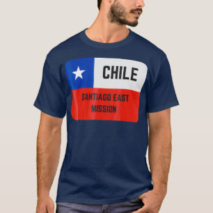 Camiseta Misión Mormón de Chile Santiago Este LDS