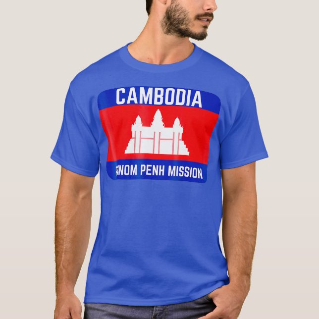 Camiseta Misión Mormon de Phnom Penh LDS en Camboya (Anverso)