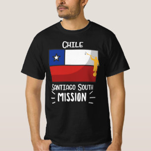 Camiseta Misión Mormon LDS Chile-Santiago Sur