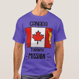 Camiseta Misión Mormon LDS de Canadá en Toronto