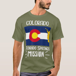 Camiseta Misión Mormon LDS de Colorado Springs Mormon