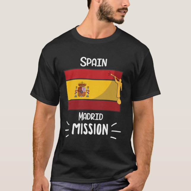 Camiseta Misión Mormon LDS de España (Anverso)