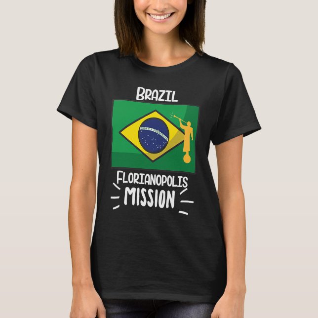 Camiseta Misión Mormon LDS de Florianopolis (Anverso)