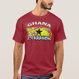 Camiseta Misión Mormon LDS de Ghana en la Costa del Cabo