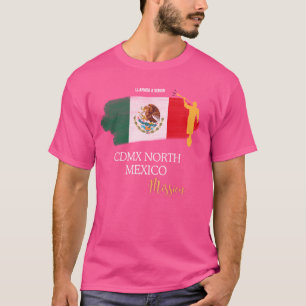 Camiseta Misión Mormon LDS de la Ciudad de México Norte CDM